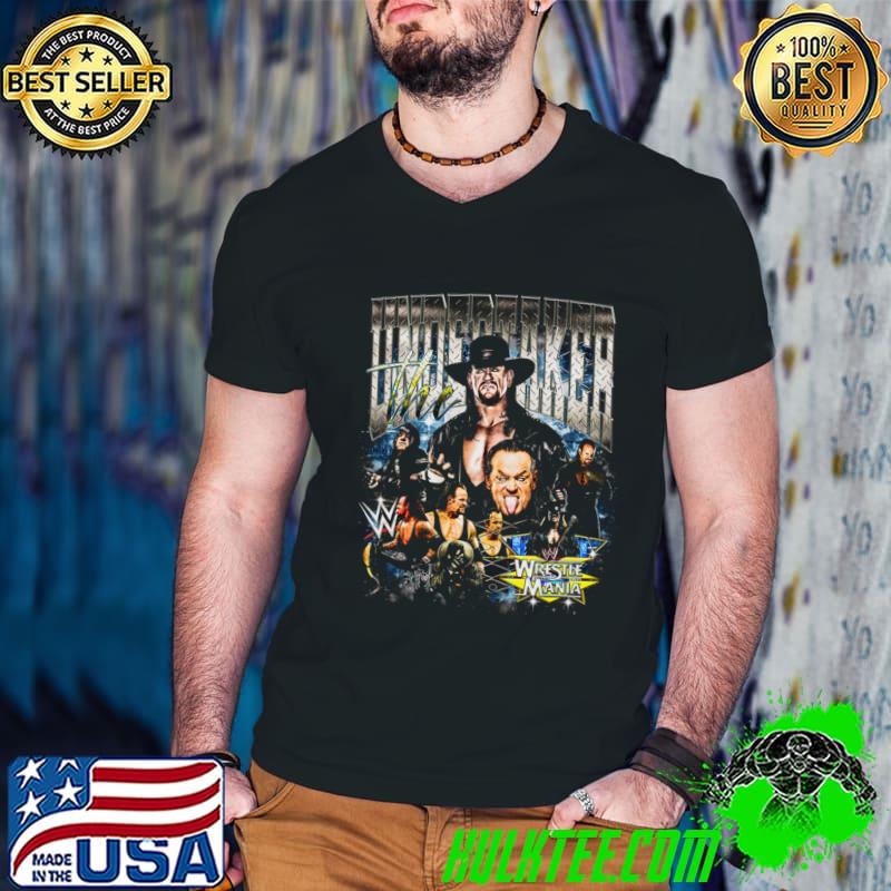 Undertaker Retro American retired professional wrestler T-Shirt Guys V Neck Undertaker Retro American retired professional wrestler T-Shirt Guys V Neck