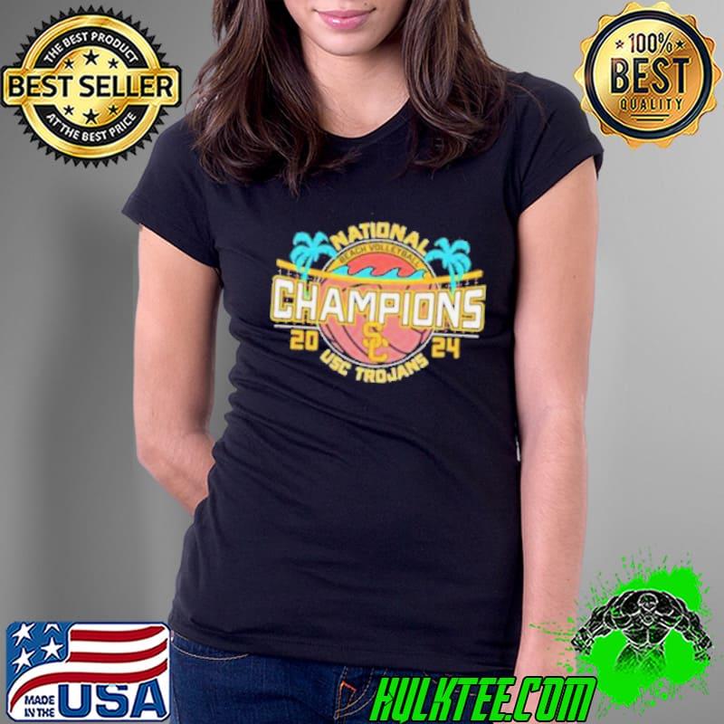 USC Trojans 2024 NCAA Beach Volleyball National Champions shirt