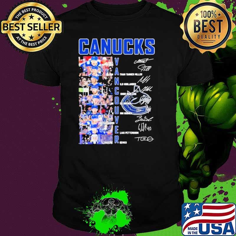 Vancouver Canucks Teams Players 2024 Signatures s Unisex Vancouver Canucks Teams Players 2024 Signatures s Unisex