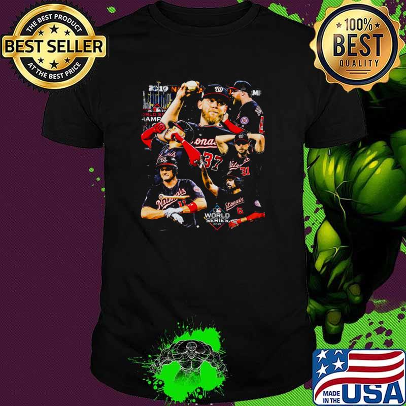 Washington Nationals 2019 World Series Champs Team T-Shirt