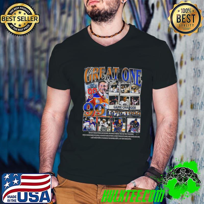 Wayne Gretzky Canadian former professional ice hockey player The Great One T-Shirt