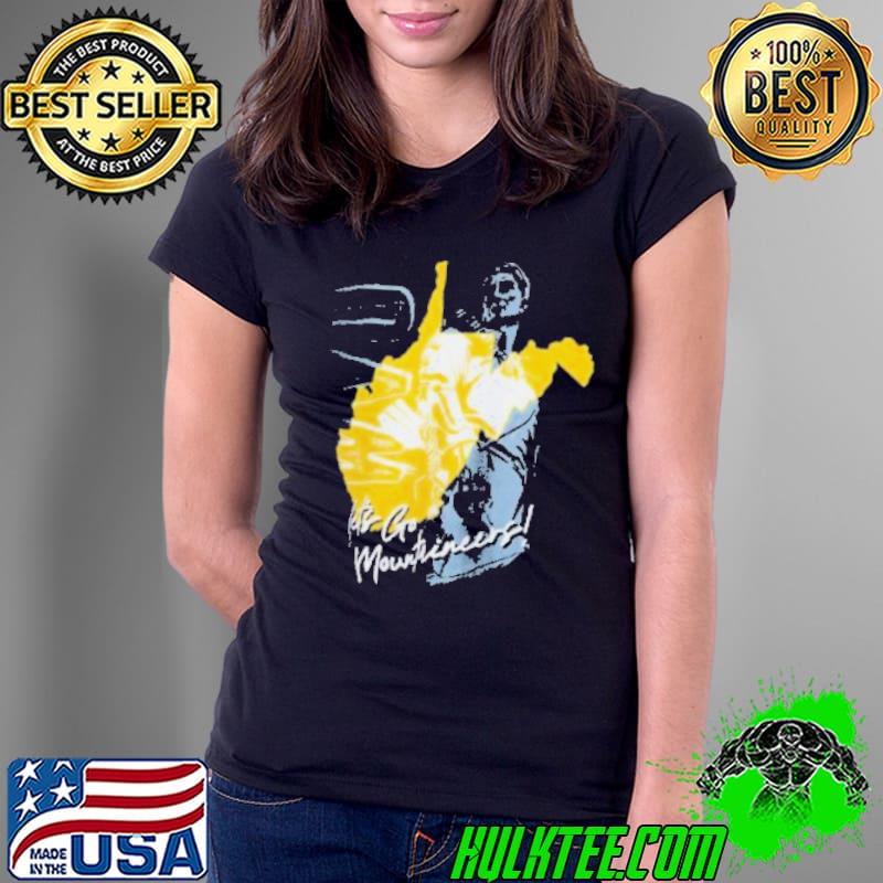 West Virginia Mountaineers Unisex Hyper Local Two Tone Mascot State Shirt