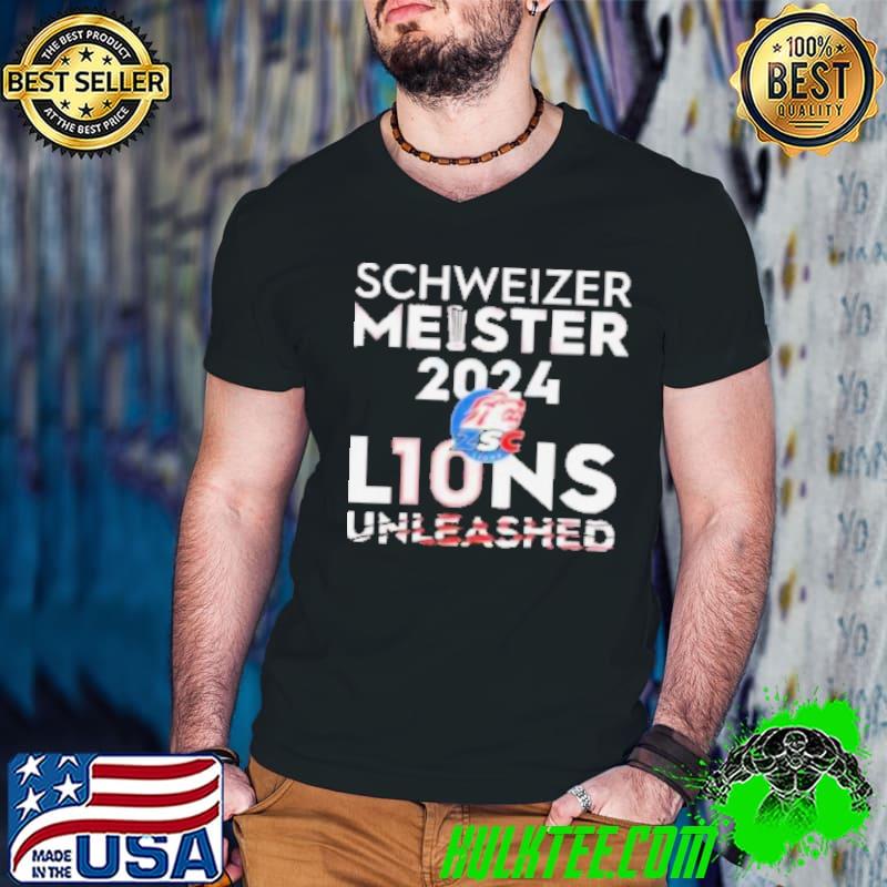 ZSC Lions Schweizer Meister 2024 L10ns Unleashed Shirt Guys V Neck ZSC Lions Schweizer Meister 2024 L10ns Unleashed Shirt Guys V Neck