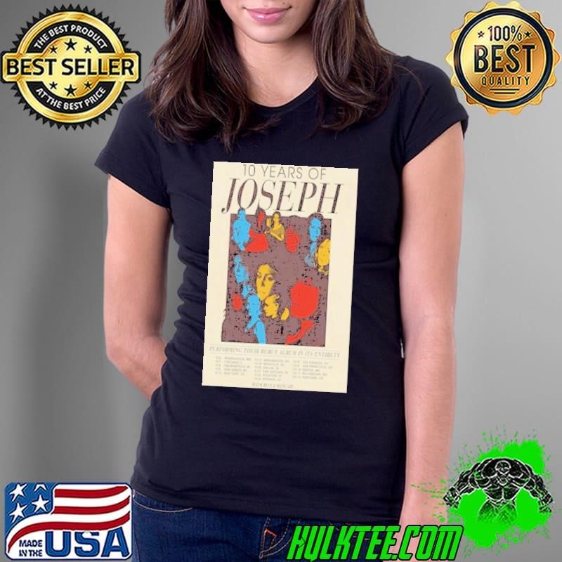 10 Years of Joseph Tour 2024 Poster Shirt