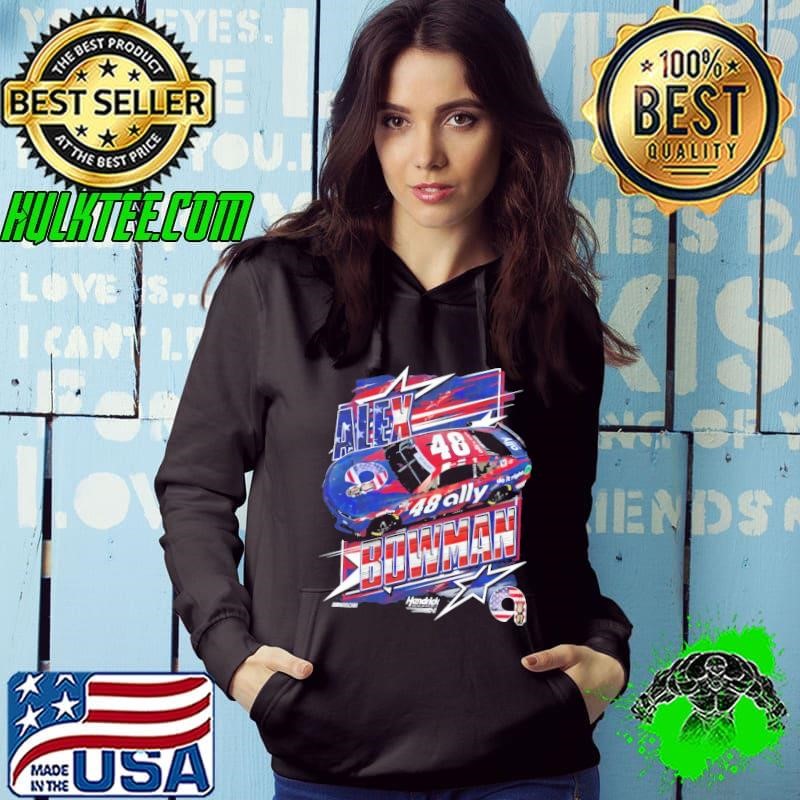 Alex Bowman American professional stock car racing driver Navy Patriotic T-Shirt