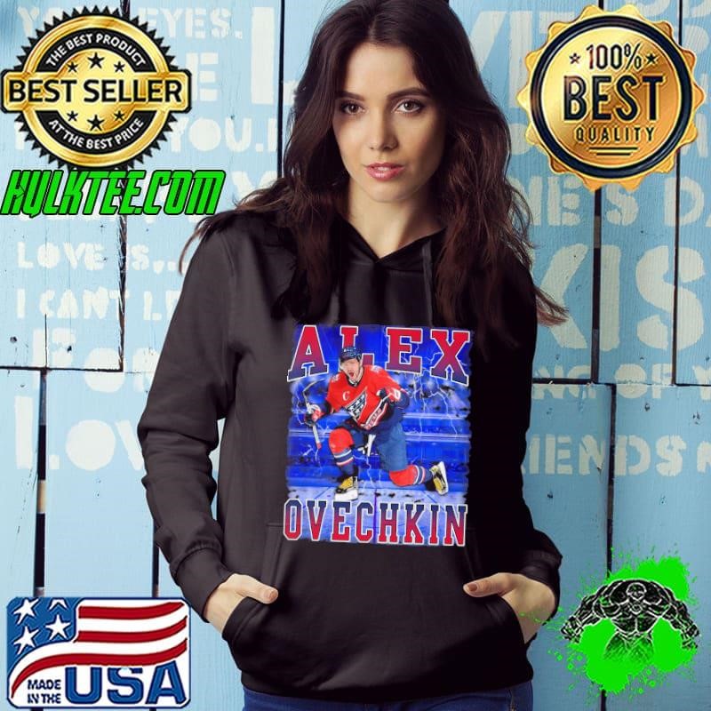 Alex Ovechkin Russian professional ice hockey left winger and captain Player Hoodie
