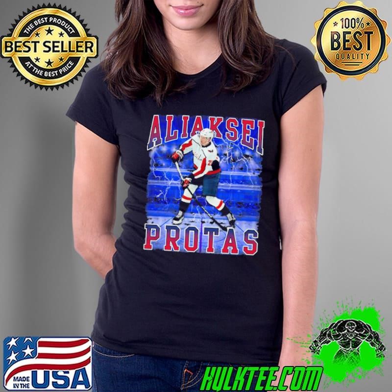 Aliaksei Protas Belarusian professional ice hockey centre Player Ladies Tee