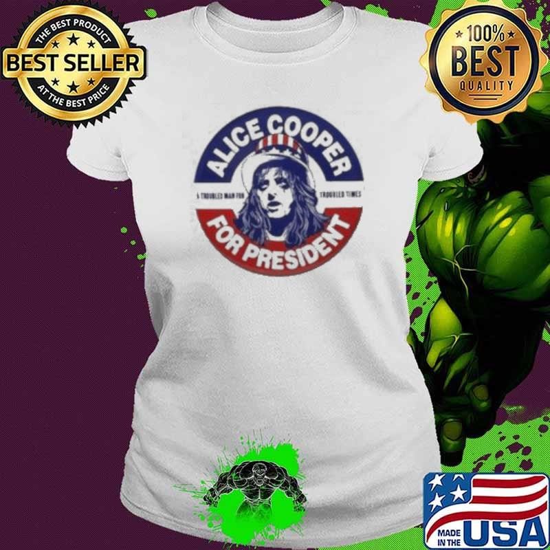 Alice Cooper For President 2024 Ladies tee