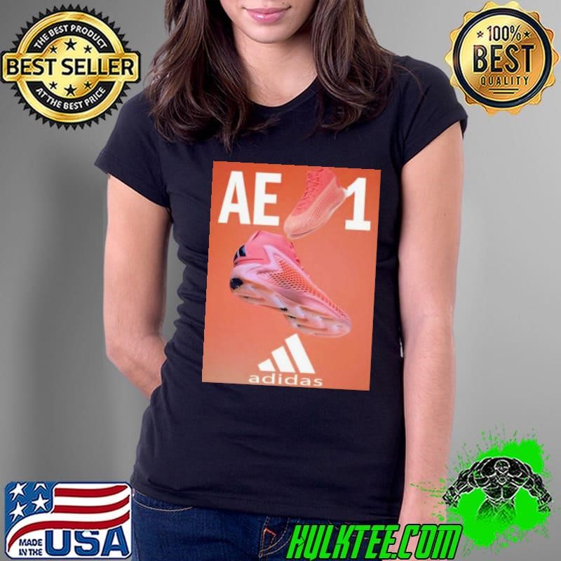 Anthony Edwards Dunking In The Adidas AE 1 Georgia Red Clay Minnesota Timberwolves vs Dallas Mavericks NBA 2024 shirt