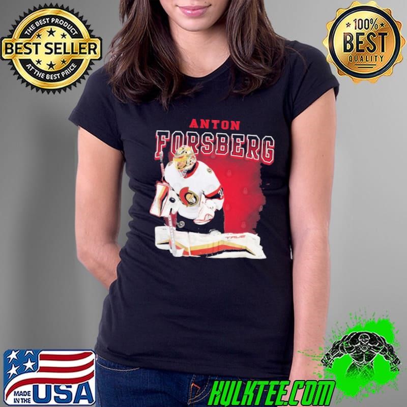 Anton Forsberg Swedish professional ice hockey goaltender Ladies Tee