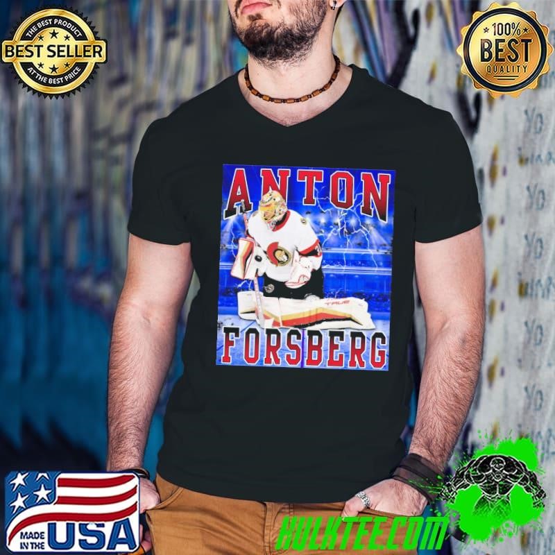 Anton Forsberg Swedish professional ice hockey goaltender Player Shirt