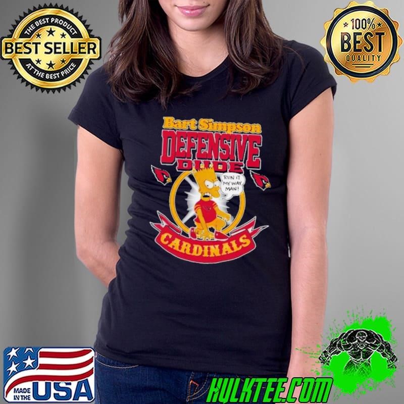 Arizona Cardinals Nfl Bart Simpson Defensive Dude 2024 shirt