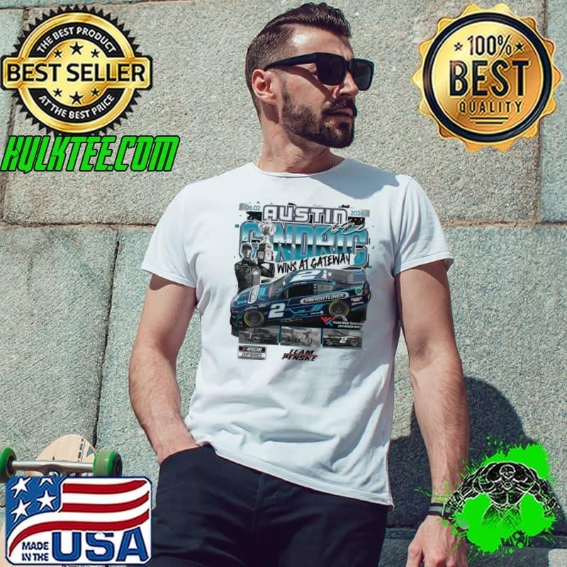 Austin Cindric car wins at gateway 2024 T-Shirt