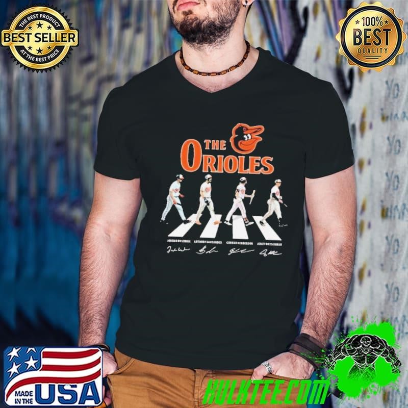 Baltimore Orioles The Baseball Team The Orioles Legends Abbey Road Signatures Guys V Neck