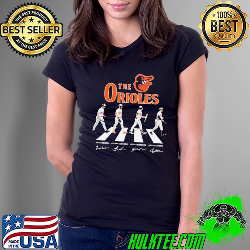Baltimore Orioles The Baseball Team The Orioles Legends Abbey Road Signatures Shirt
