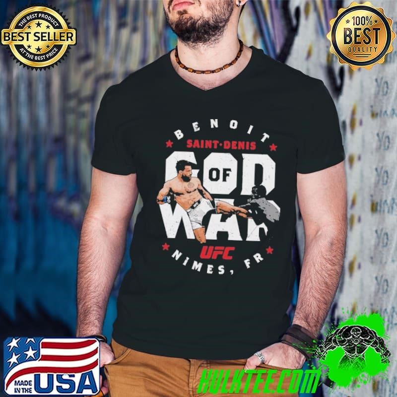 Benoit Saint Denis God Of War French professional mixed martial artist Guys V Neck