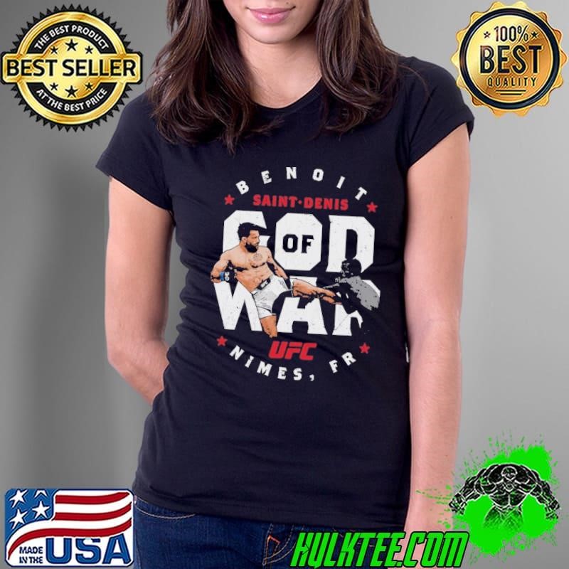 Benoit Saint Denis God Of War French professional mixed martial artist Ladies Tee