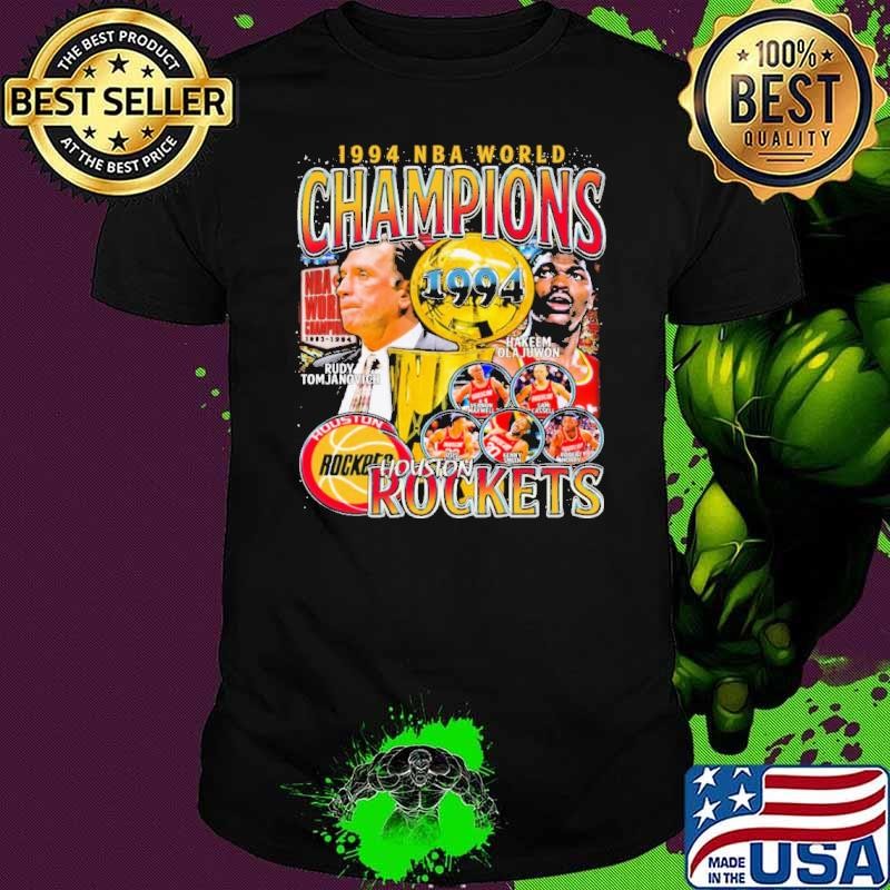 Best Houston Rockets 1994 NBA Wolrd Champions Shirt