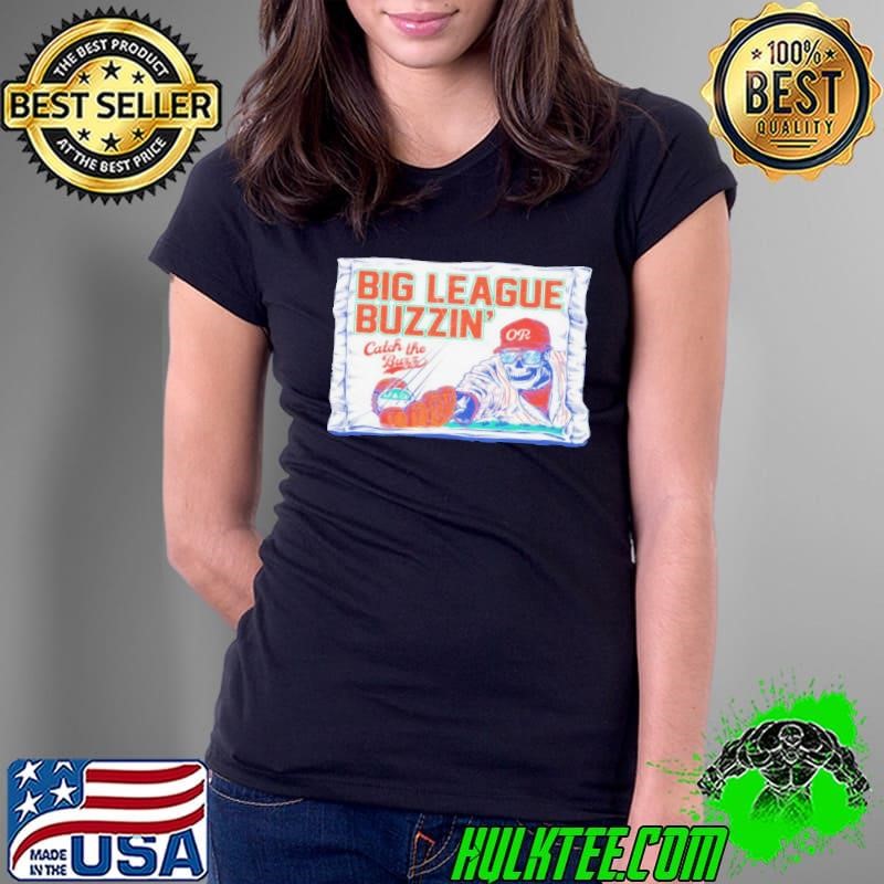 Big league buzzin’ catch the buff skeleton shirt
