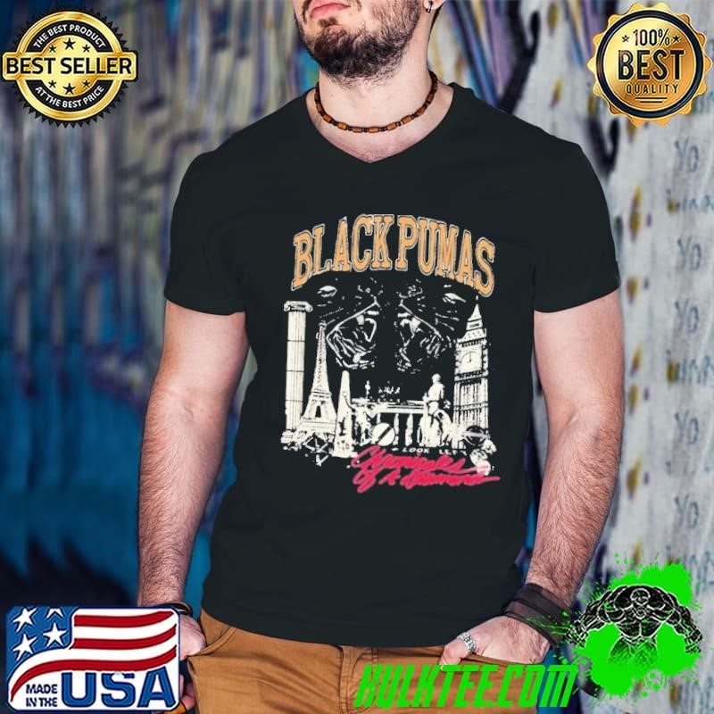 Black Pumas UK EU Tour Shirt