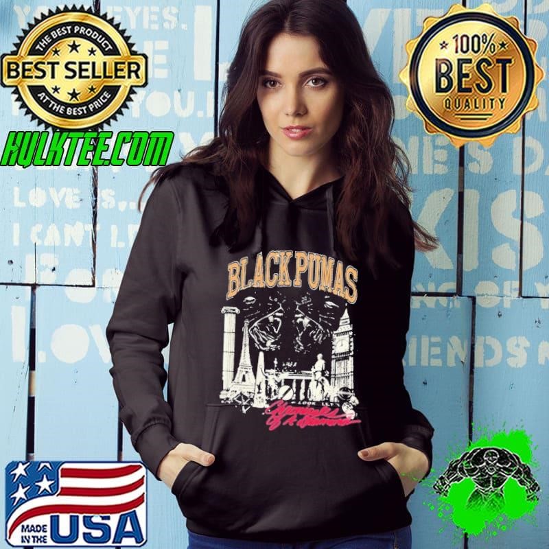 Black Pumas UK EU Tour Hoodie