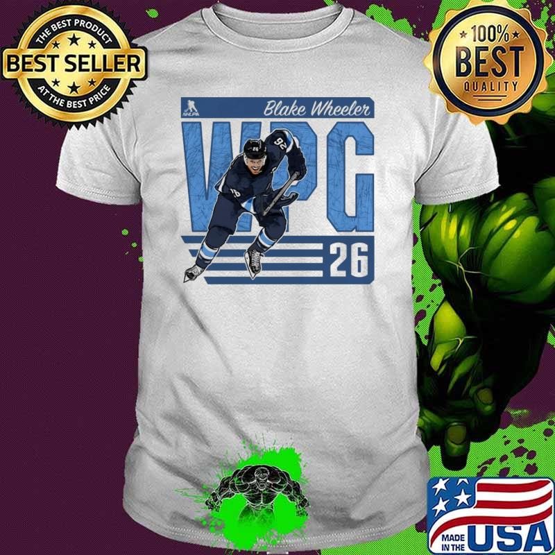 Blake Wheeler American professional ice hockey player Winnipeg City T-Shirt