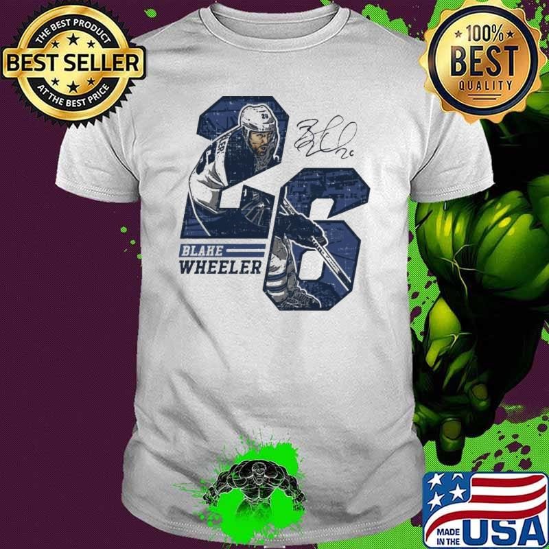 Blake Wheeler American professional ice hockey player Winnipeg Number T-Shirt