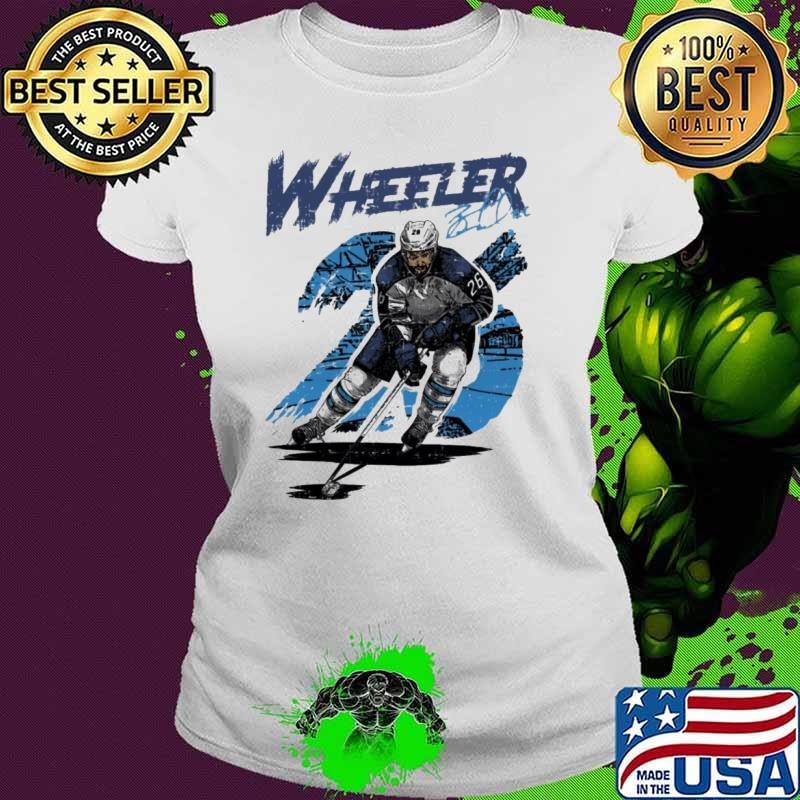 Blake Wheeler American professional ice hockey player Winnipeg Offset Ladies tee