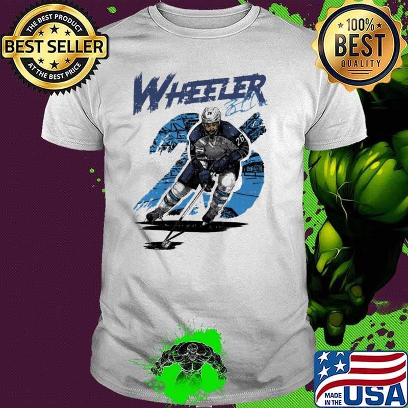 Blake Wheeler American professional ice hockey player Winnipeg Offset T-Shirt
