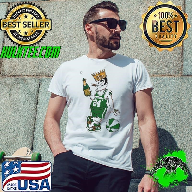Boston Celtics 18x Boston Basketball Champions Leprechaun Shirt