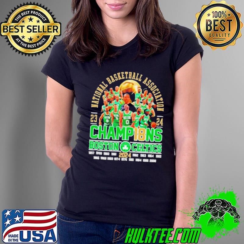 Boston Celtics Team 18x Champions National Basketball association 2024 shirt