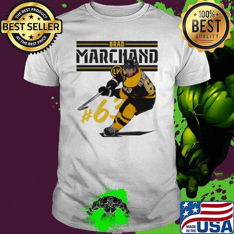 Brad Marchand Canadian professional ice hockey left winger Boston Play T-Shirt