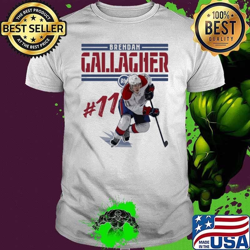 Brendan Gallagher Canadian professional ice hockey winger Montreal Play T-Shirt