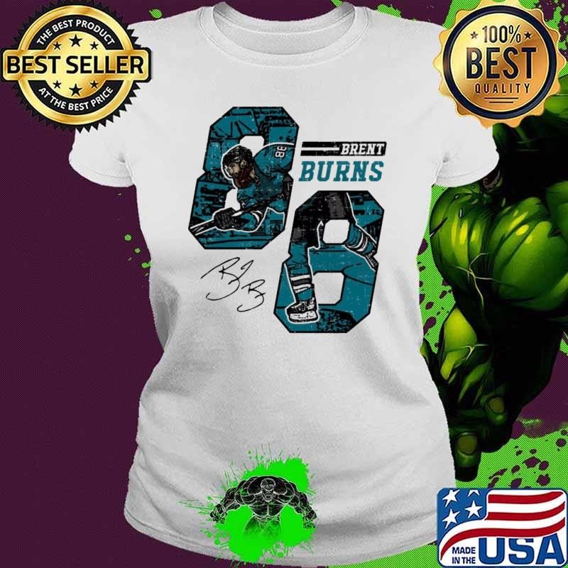 Brent Burns Canadian professional ice hockey defenceman Seattle Offset Ladies tee