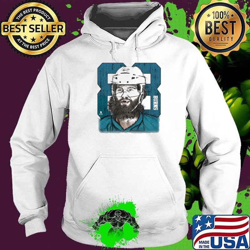 Brent Burns Canadian professional ice hockey defenceman Seattle Sketch 88 Hoodie