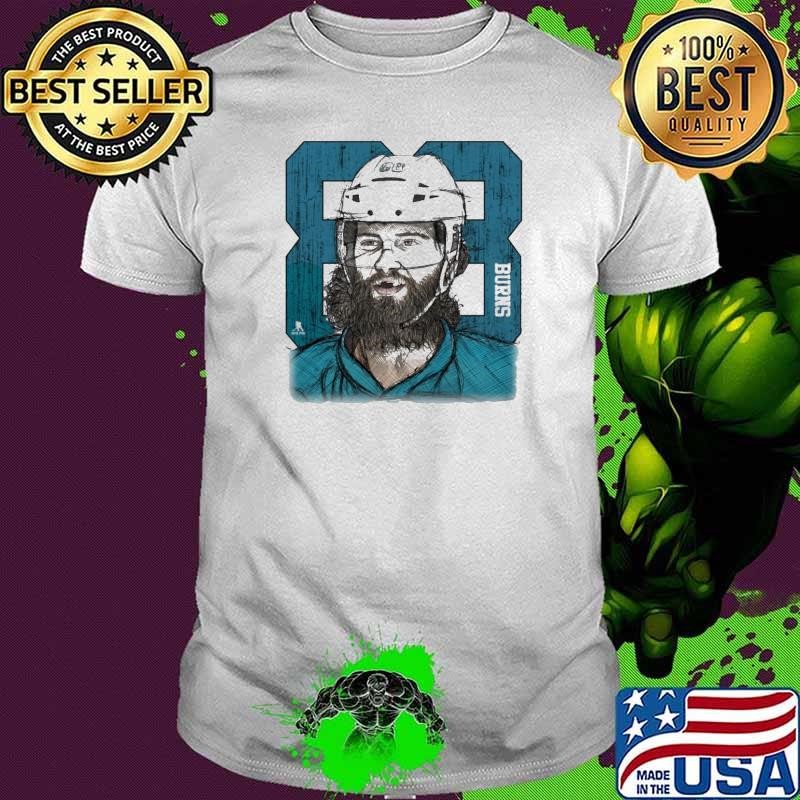 Brent Burns Canadian professional ice hockey defenceman Seattle Sketch 88 T-Shirt
