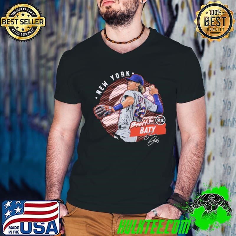 Brett Baty American professional baseball third baseman New York M Dots T-Shirt