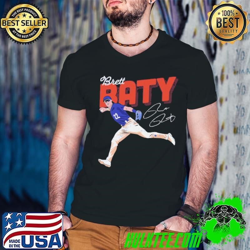 Brett Baty American professional baseball third baseman New York M Vintage T-Shirt