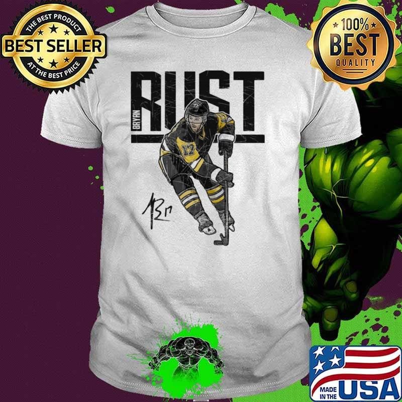 Bryan Rust American professional ice hockey right winger Pittsburgh Hyper T-Shirt