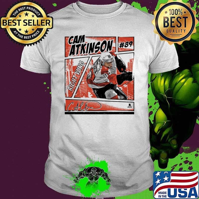 Cam Atkinson American professional ice hockey right winger New York I Comic T-Shirt