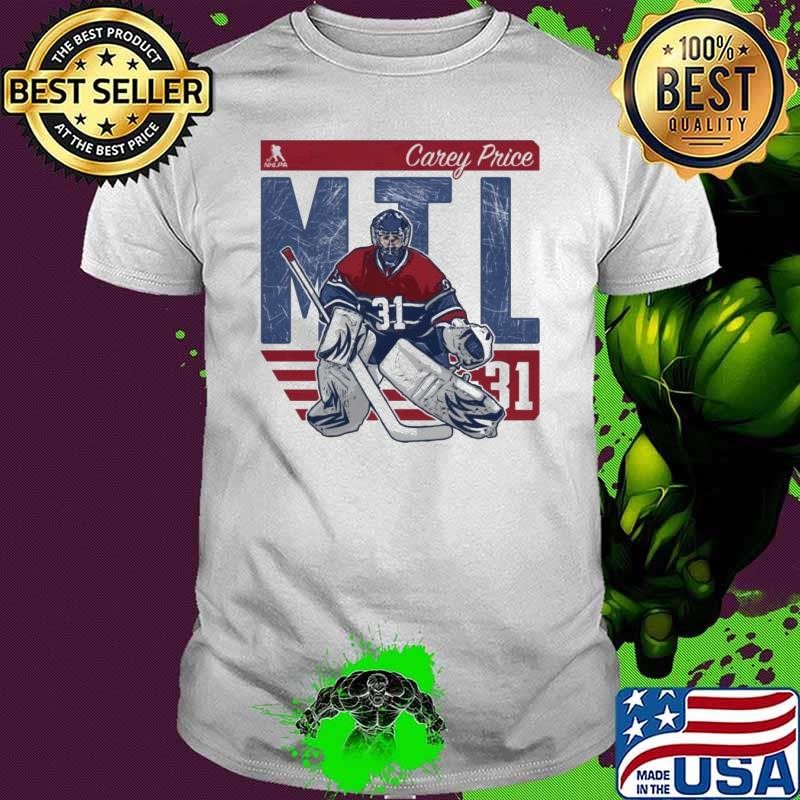 Carey Price Canadian professional ice hockey goaltender Montreal City T-Shirt