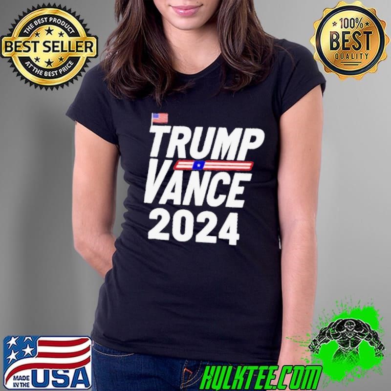 Charlie Kirk Trump Vance 2024 Ladies Tee