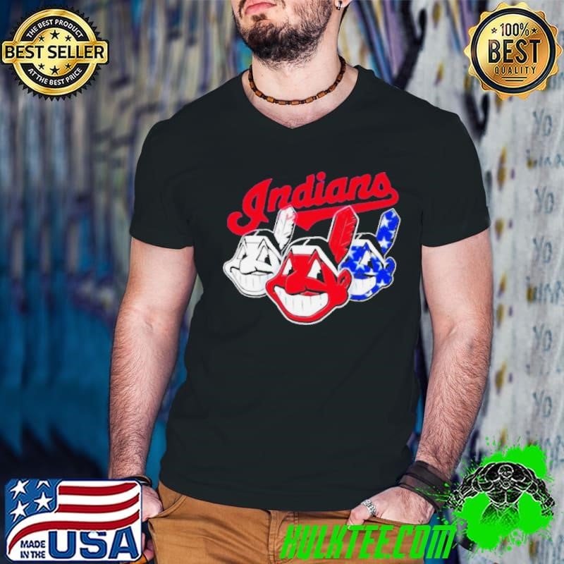 Cleveland Indians Logo Independence Day Shirt
