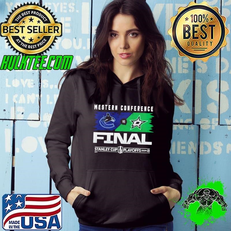 Dallas Stars vs. Vancouver Canucks 2024 Western Conference Finals Shirt