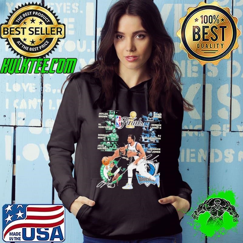 Dallas Vs. Boston 2024 The Finals Team Signature Championship Shirt