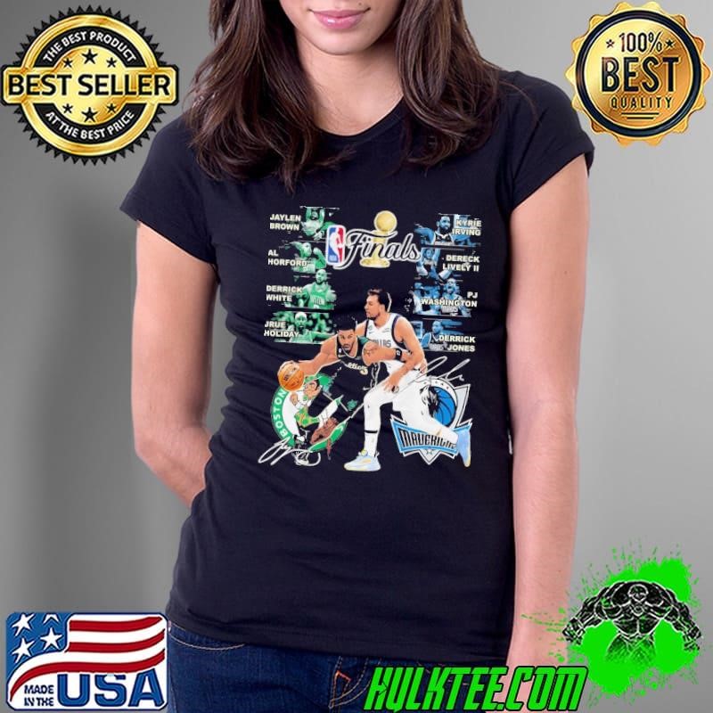 Dallas Vs. Boston 2024 The Finals Team Signature Championship Ladies Tee