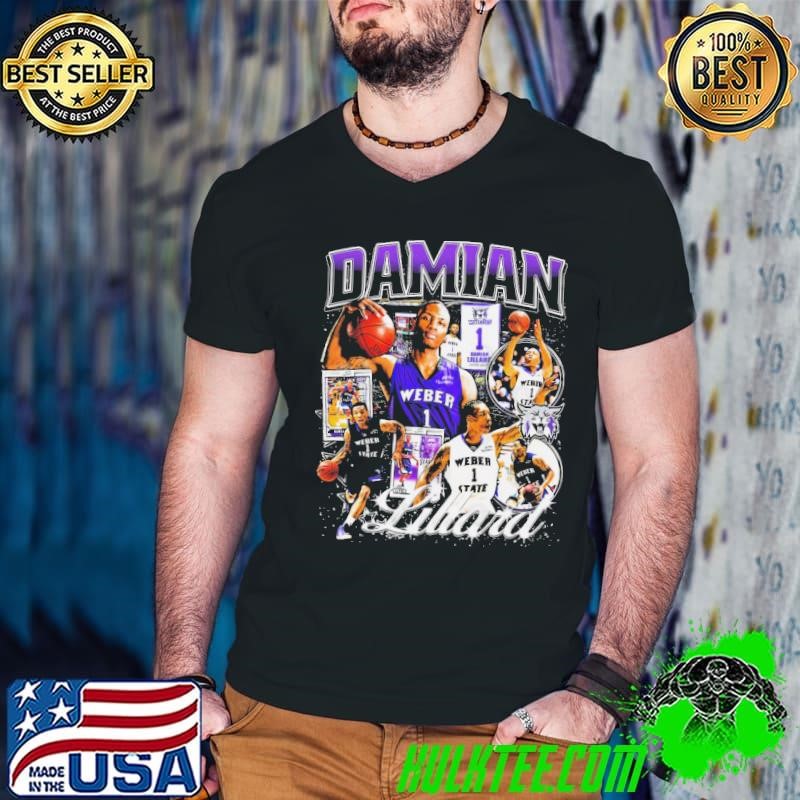 Damian Lillard American professional basketball player Vintage Bootleg Shirt