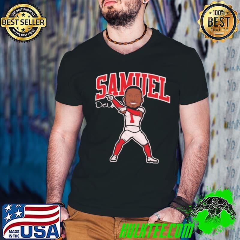 Deebo Samuel San Francisco Toon American football wide receiver shirt