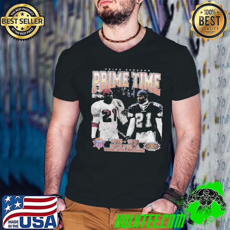 Deion Sanders American football coach and former B2B Superbowl Champion Guys V Neck