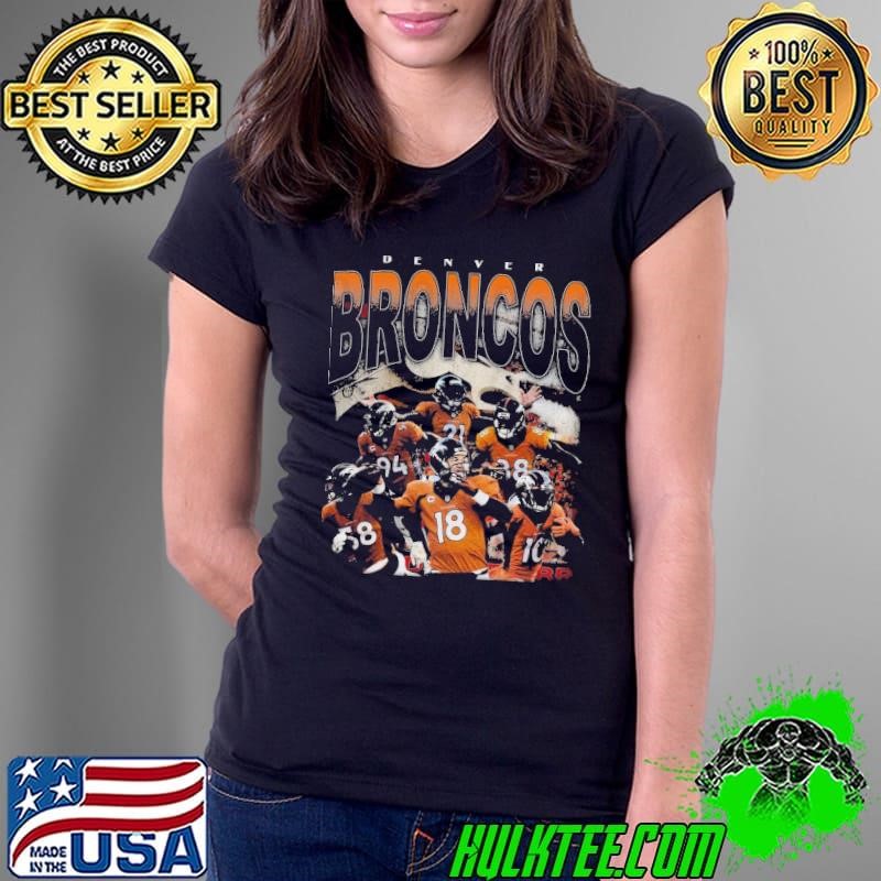 Denver Broncos 2015 professional American football franchise Vintage Ladies Tee